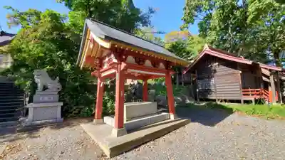 厳島神社の手水舎