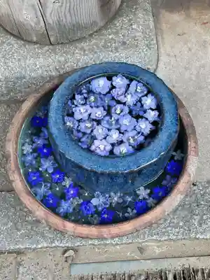 山﨑八幡宮の手水舎