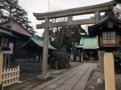高円寺天祖神社の鳥居