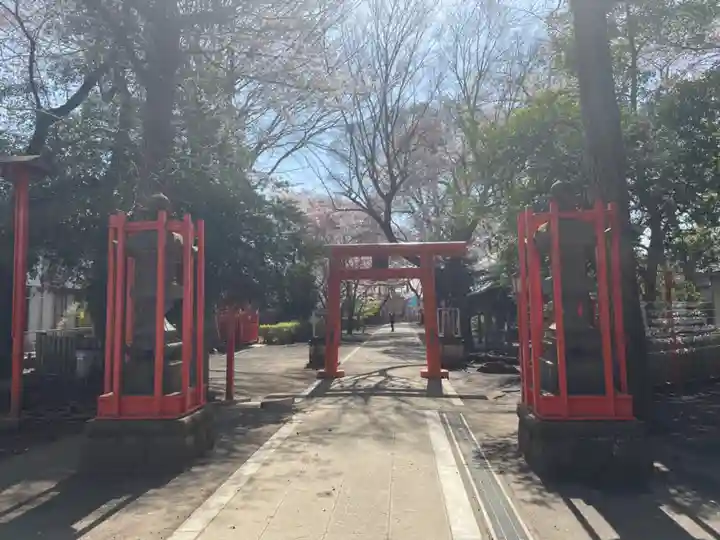 村富神社の鳥居