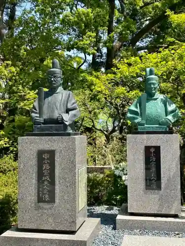 長岡天満宮の像