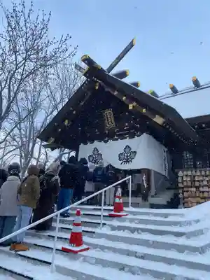 札幌諏訪神社の初詣