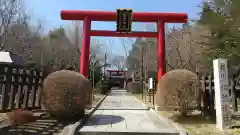 見川稲荷神社の鳥居