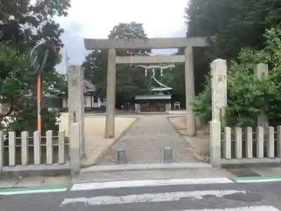 天神社・覚明堂(牛山町)の鳥居