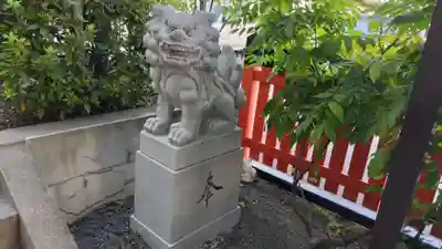 藤之宮　春日神社（野田の藤跡）の狛犬