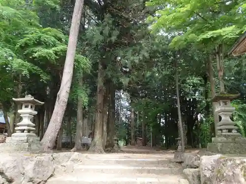 荒城神社の景色