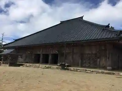 大峯山寺の本殿・本堂