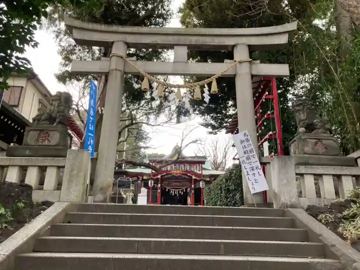 居木神社の鳥居