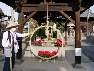 道隆寺の手水舎