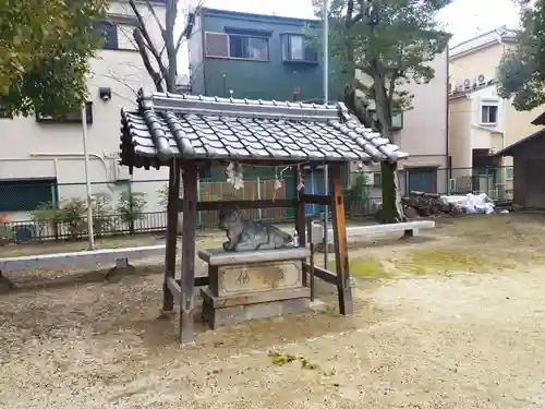 神田天満宮の像