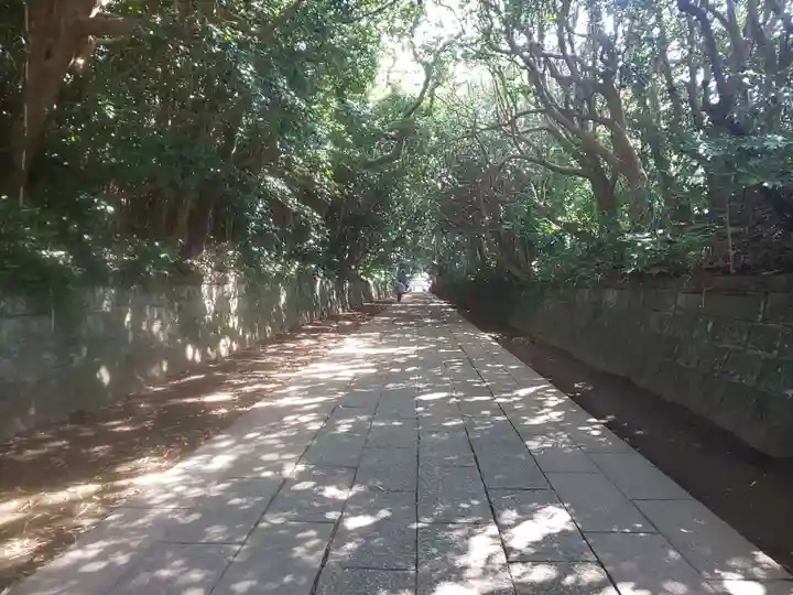 酒列磯前神社の景色