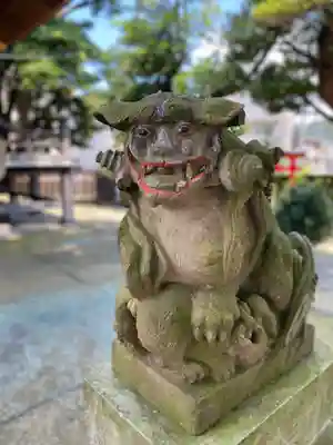 八幡橋八幡神社の狛犬