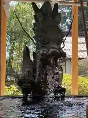 北口本宮冨士浅間神社の手水