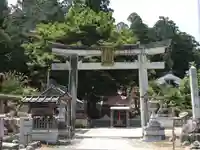 日吉神社(勝野)の鳥居