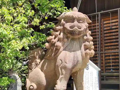 柿本神社の狛犬