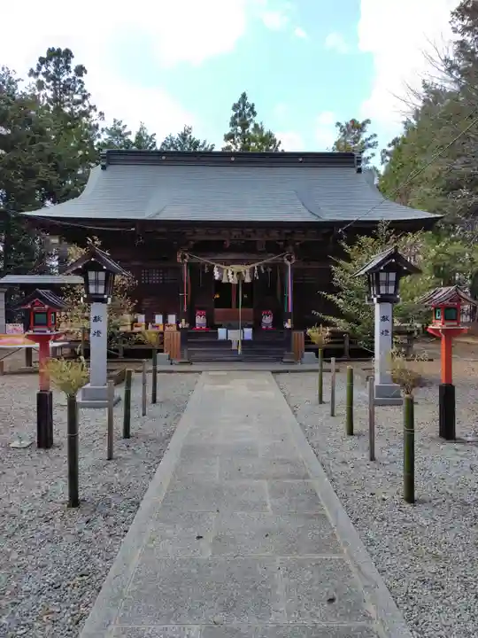 滑川神社 - 仕事と子どもの守り神(福島県)