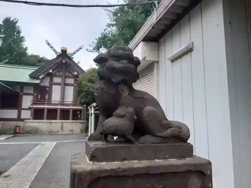 奥戸天祖神社の狛犬