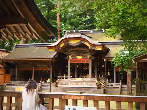 諏訪大社の本殿・本堂