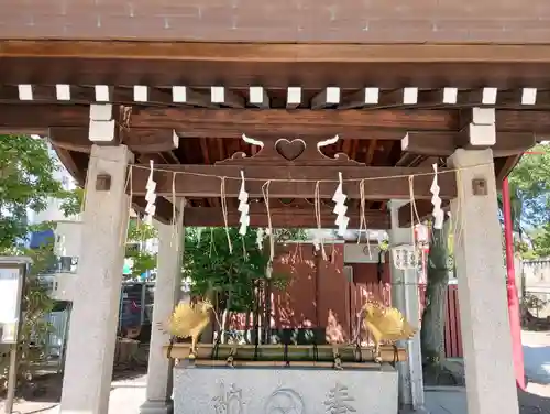 富岡八幡宮の手水