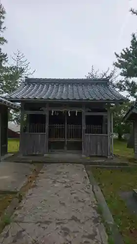 朝日神社の本殿・本堂