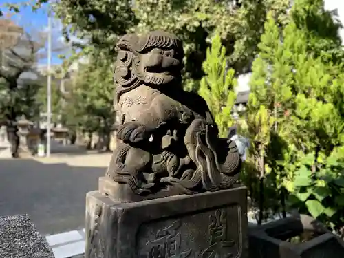 天祖神社の狛犬