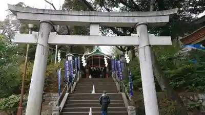 雪ケ谷八幡神社の鳥居
