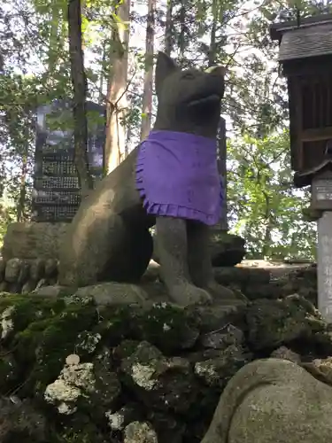 三峯神社の狛犬