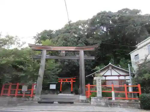 建勲神社の鳥居