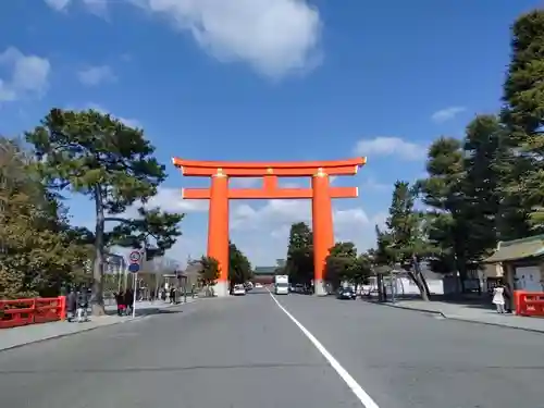 平安神宮の鳥居