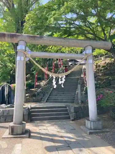 温泉神社〜いわき湯本温泉〜の鳥居