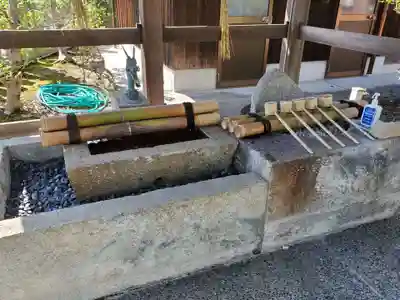 春日神社の手水舎