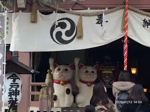 今戸神社の狛犬