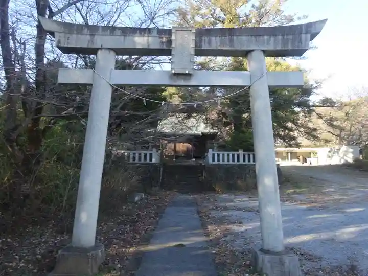日光鹿島神社の鳥居