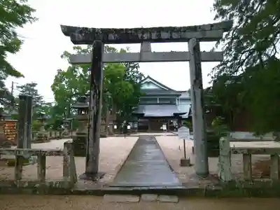 松江神社の鳥居
