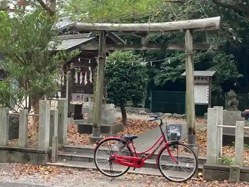 庚申神社の鳥居