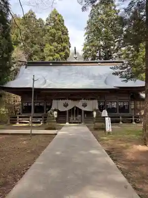 心清水八幡神社(福島県)