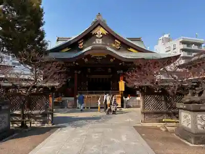 湯島天満宮の本殿・本堂
