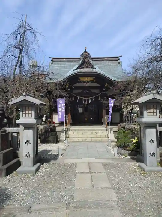 牛天神北野神社の本殿・本堂