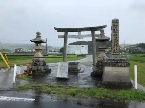 賀茂神社の鳥居