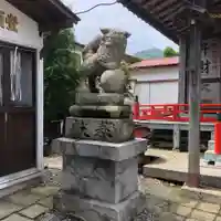 函館厳島神社の狛犬
