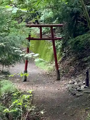 母の白滝神社(山梨県)