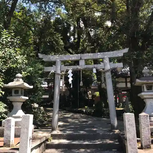 三宅八幡宮の鳥居