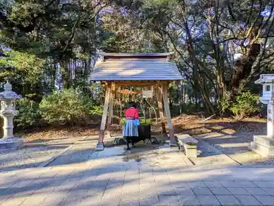 息栖神社の手水舎