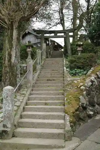 天満社の鳥居