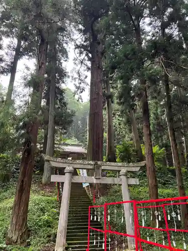 大宮温泉神社の鳥居