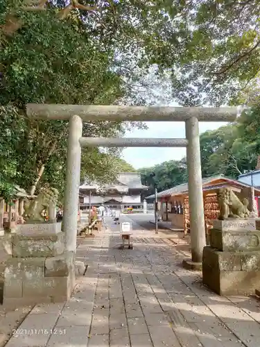 酒列磯前神社の鳥居