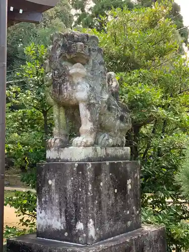松陰神社の狛犬