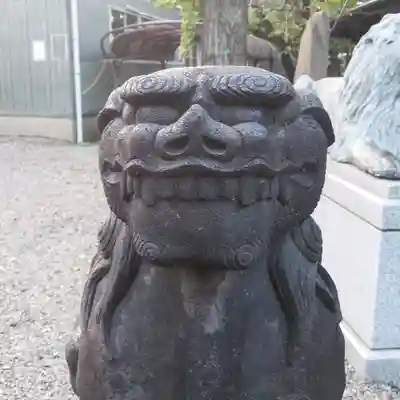 三囲神社の狛犬