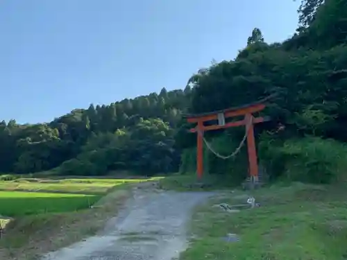 熊野神社の鳥居