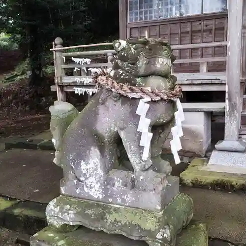 大江神大神宮の狛犬